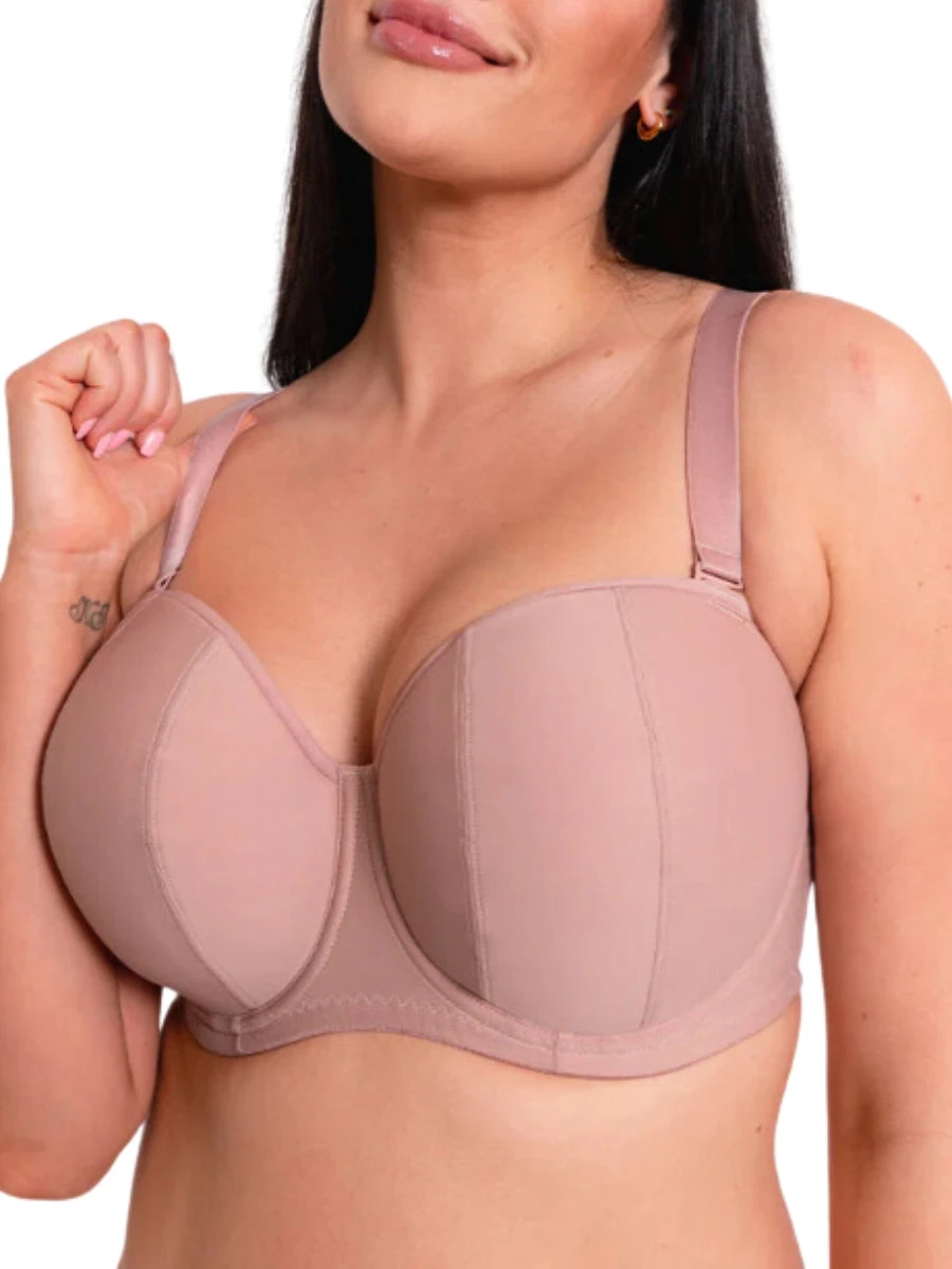 Curvy Kate Luxe Strapless Bra - Latte - Image 5