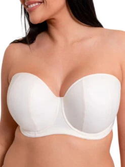 Curvy Kate Luxe Strapless Bra - Pearl Ivory