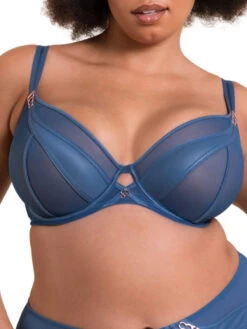 Curvy Kate Suspense Plunge Bra - French Blue