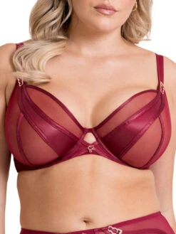 Curvy Kate Suspense Plunge Bra - Sangria