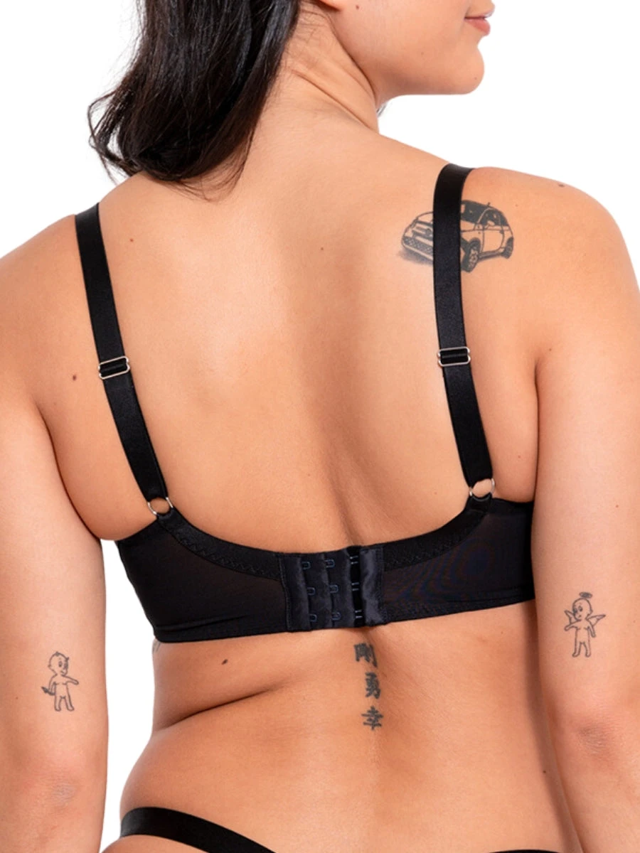 Curvy Kate Stand Out Plunge Bra - Black Multi - Image 2