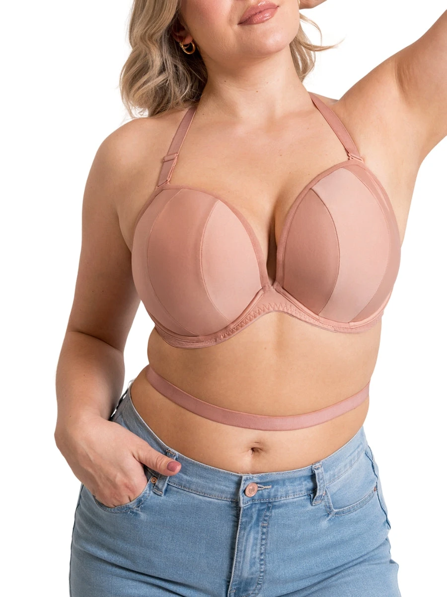 Curvy Kate Superhero Multiway Plunge Bra - Latte - Image 5