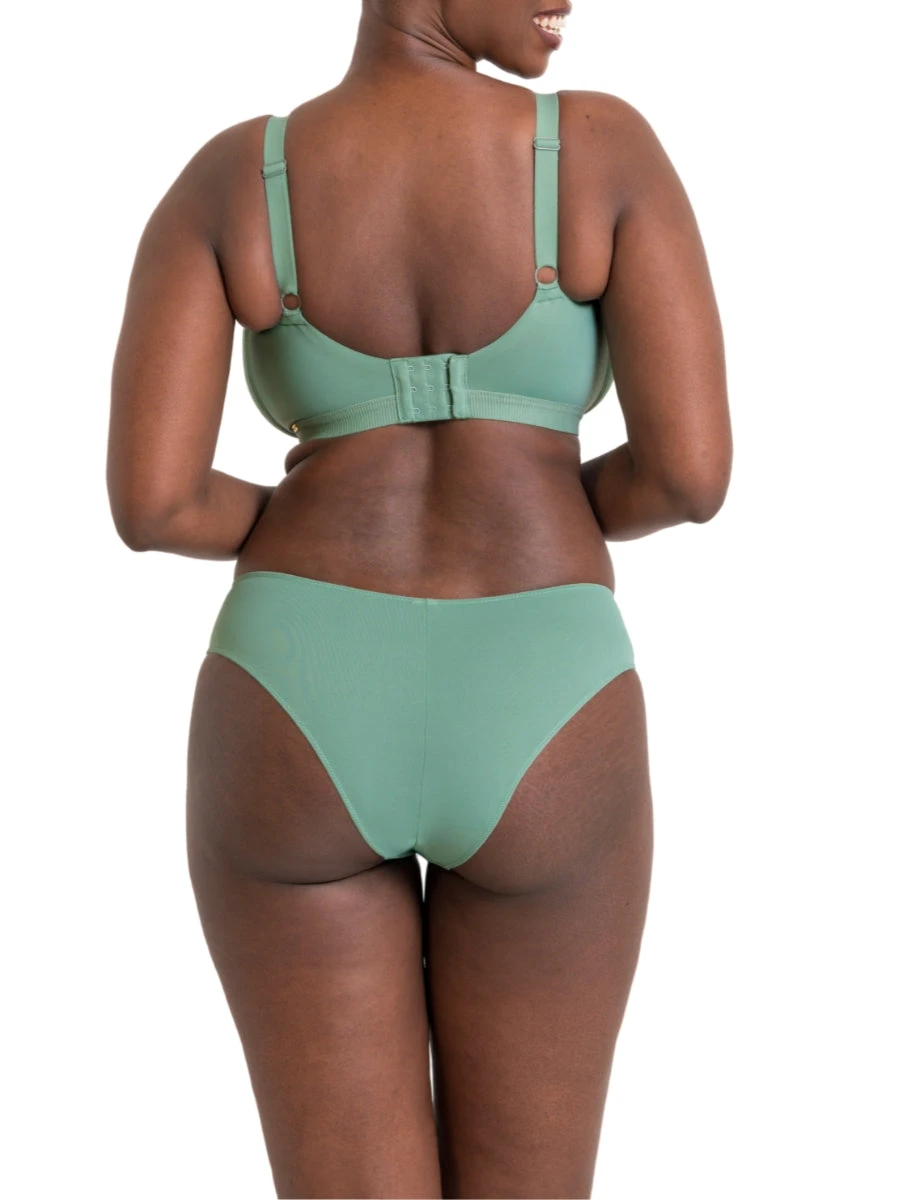 Curvy Kate Zen Non-Wired Bralette - Sage Green - Image 5