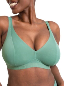 Curvy Kate Zen Non-Wired Bralette - Sage Green