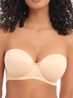 FREYA Deco Strapless Moulded Bra - Nude