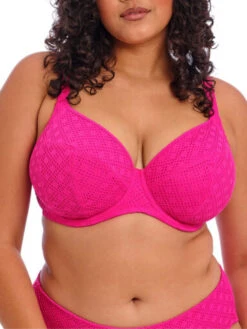 ELOMI Bazaruto Plunge Bikini Top - Clematis