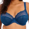 ELOMI Charley Stretch Plunge Bra - Petrol