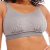 ELOMI Downtime Non Wired Bralette - Grey Marl