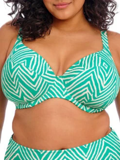 ELOMI Fiji Falls Plunge Bikini Top - Marine