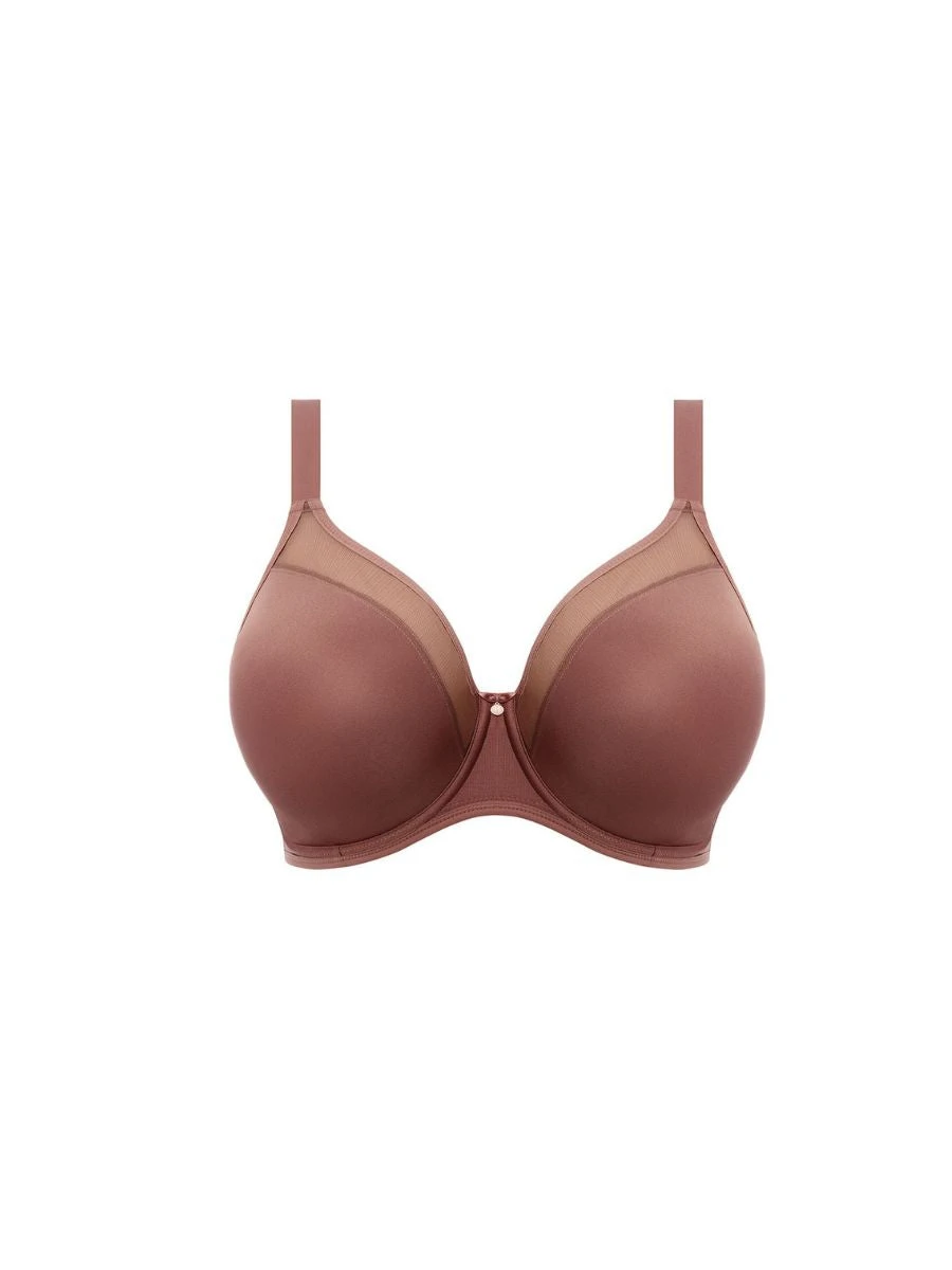 ELOMI Smooth Moulded T-Shirt Bra - Clove - Image 4