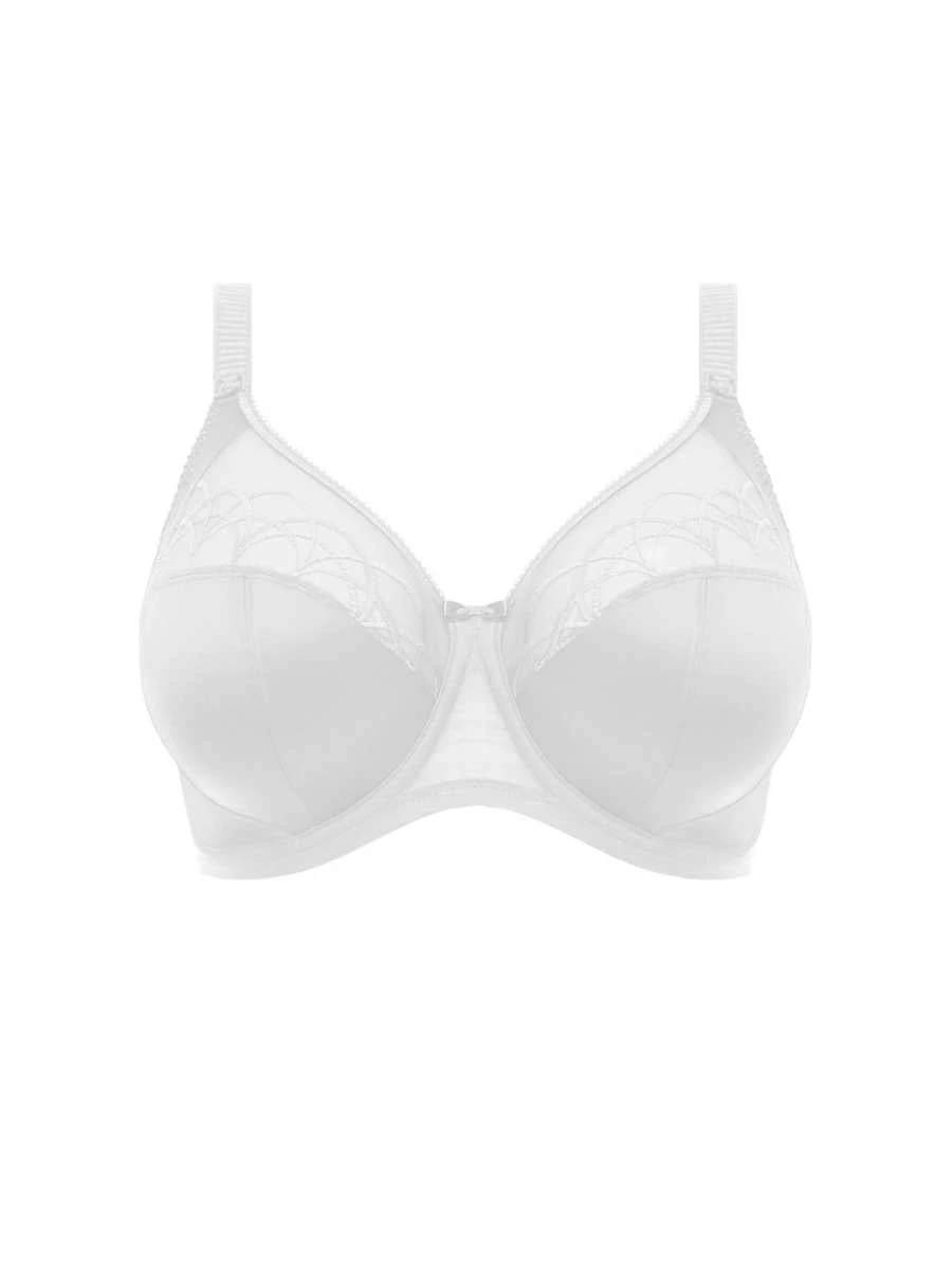 ELOMI Cate Full Cup Bra - White - Image 4