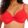 ELOMI Kendra Plunge Bra - Cherry
