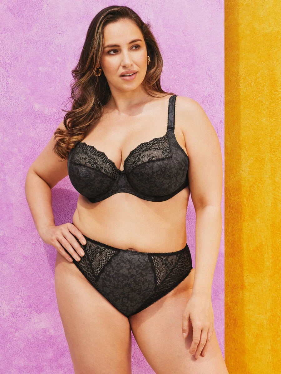 ELOMI Lucie Plunge Bra - Black - Image 6