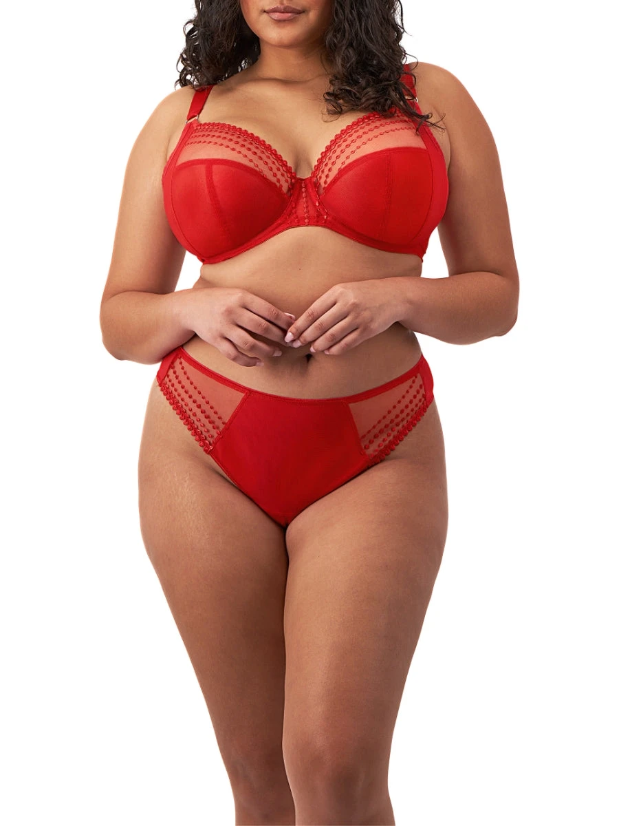 ELOMI Matilda Plunge Bra - Haute Red - Image 4