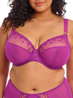 ELOMI Matilda Plunge Bra - Hollyhock