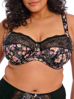 ELOMI Morgan Printed Full Cup Bra - Summer Garden