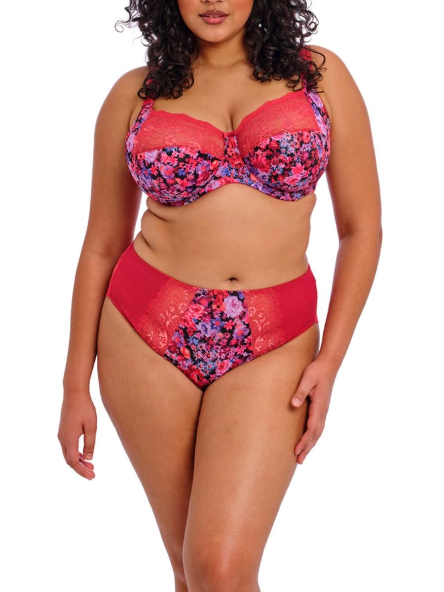 ELOMI Morgan Printed Full Cup Bra - Sunset Meadow - Image 3