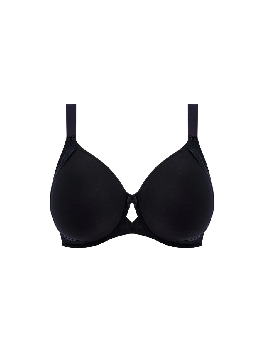 ELOMI Nerina Moulded Spacer Bra - Black - Image 5