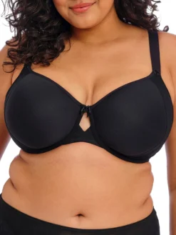 ELOMI Nerina Moulded Spacer Bra - Black