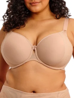 ELOMI Nerina Moulded Spacer Bra - Sahara