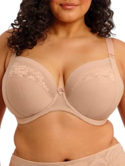 ELOMI Nerina Stretch Plunge Bra - Sahara