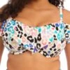 ELOMI Party Bay Ruffle Bikini Top - Multi