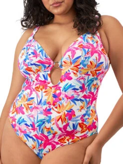 ELOMI Savaneta Non Wired Swimsuit - White