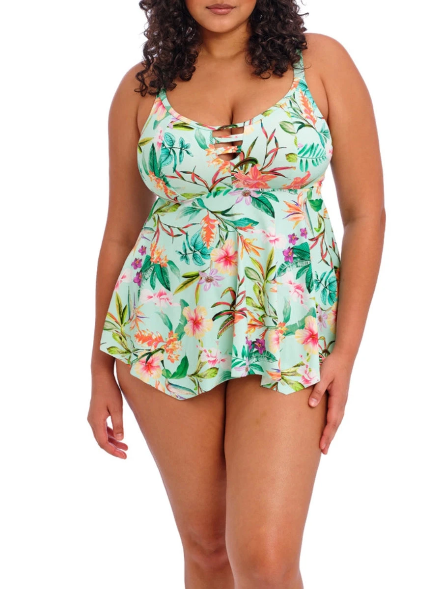 ELOMI Sunshine Cove Tankini - Aqua - Image 3