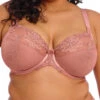ELOMI Teagan Plunge Bra - Ash Rose
