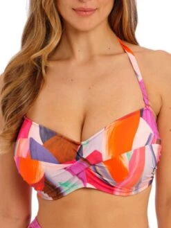 FANTASIE Aguada Beach Bandeau Bikini Top - Sunrise