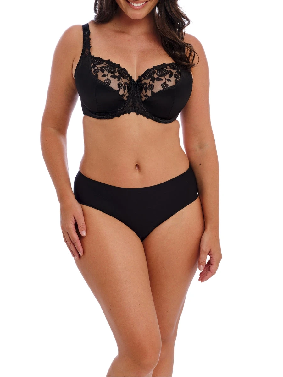 FANTASIE Belle Balcony Bra - Black - Image 3