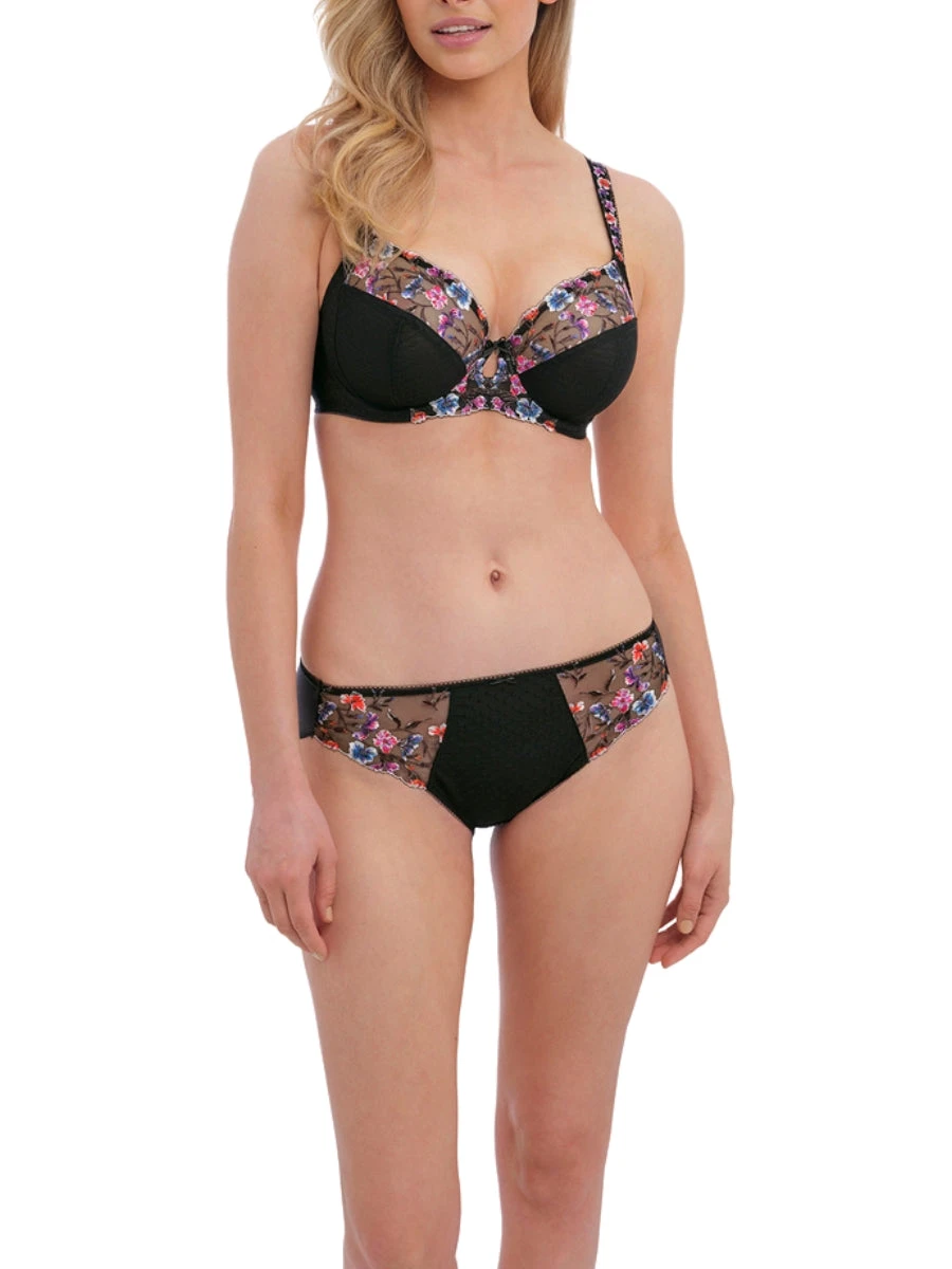 FANTASIE Aurelia Side Support Bra - Black - Image 3