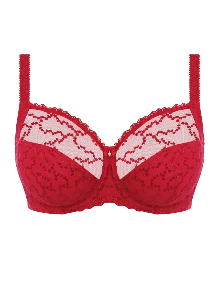 FANTASIE Ana Side Support Bra - Red - Image 5