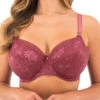 FANTASIE Fusion Lace Side Support Bra - Rosewood