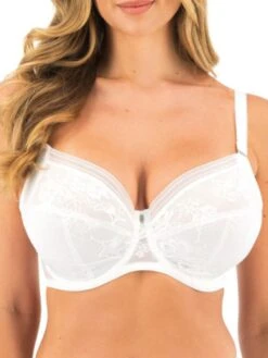 FANTASIE Fusion Lace Side Support Bra - White