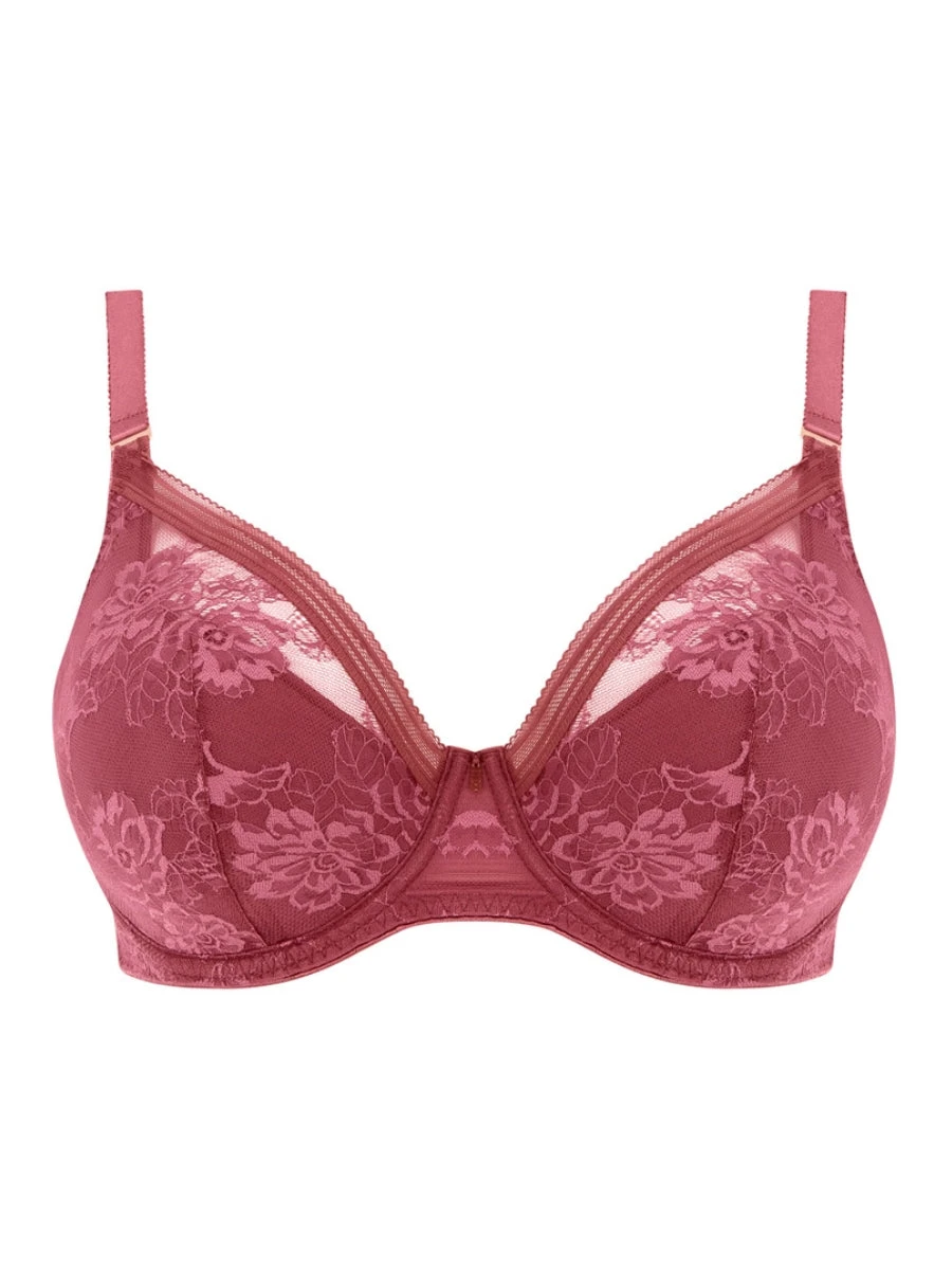 FANTASIE Fusion Lace Plunge Bra - Rosewood - Image 5