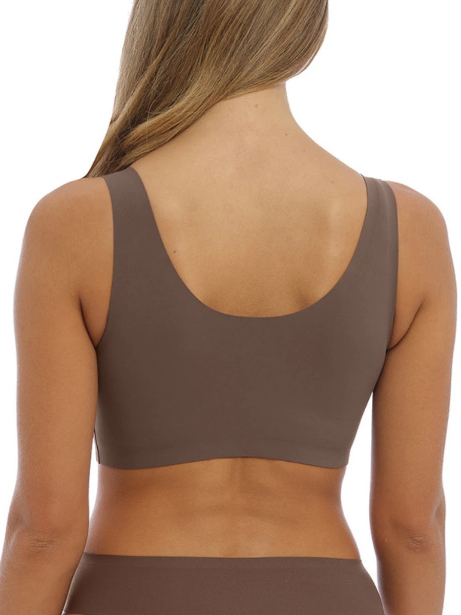 FANTASIE Smoothease Non Wired Bralette - Coffee Roast - Image 2