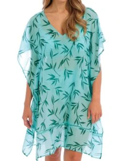 FANTASIE Luna Bay Kaftan - Glacier