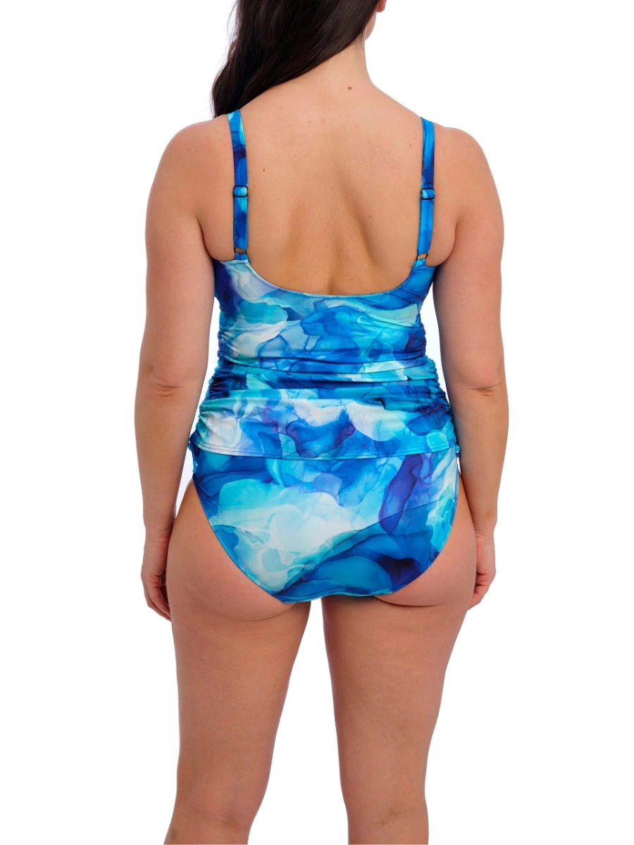 FANTASIE Saunton Sands Twist Front Tankini Top - Dazzling Blue - Image 5