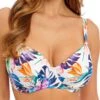 FANTASIE Paradiso Gathered Full Cup Bikini Top - Multi