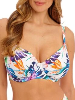 FANTASIE Paradiso Gathered Full Cup Bikini Top - Multi