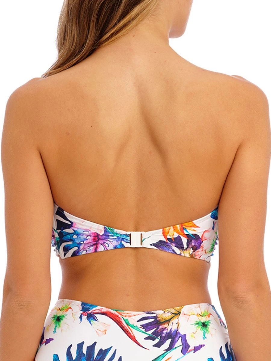 FANTASIE Paradiso Twist Bandeau Bikini Top - Multi - Image 2