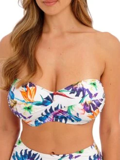 FANTASIE Paradiso Twist Bandeau Bikini Top - Multi