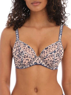 FREYA Wild Side Plunge Bra - Animal