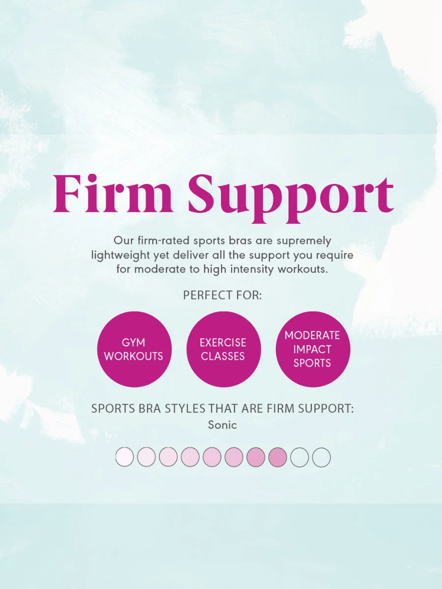 FREYA Sonic Moulded Spacer Sports Bra - Hot Crimson - Image 5