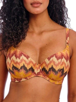 FREYA Arizona Wave Plunge Bikini Top - Horizon