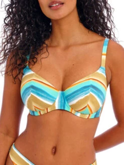 FREYA Castaway Island Plunge Bikini Top - Multi