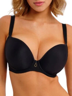 FREYA Fascinate Moulded Plunge T-Shirt Bra - Black