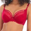 FREYA Temptress Plunge Bra - Cherry