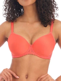 FREYA Signature Moulded Spacer Bra - Hot Coral